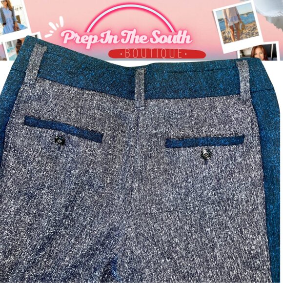 Anthropologie Elevenses Tweed Wide-Leg Pants Sz 6 Like new - Picture 3 of 7